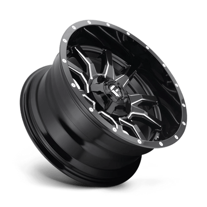Fuel Offroad D627 VANDAL Gloss Black Milled 20x10 -18 5x139.7|5x150mm 110.1mm