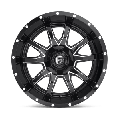 Fuel Offroad D627 VANDAL Gloss Black Milled 20x10 -18 5x139.7|5x150mm 110.1mm