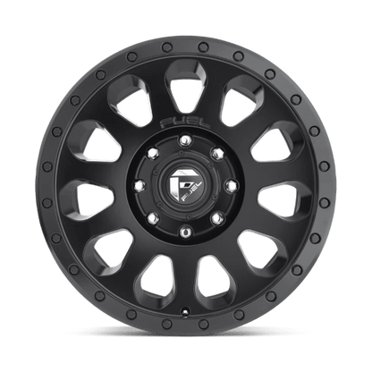 Fuel Offroad D579 VECTOR Matte Black 18x9 +20 8x165.1mm 125.1mm