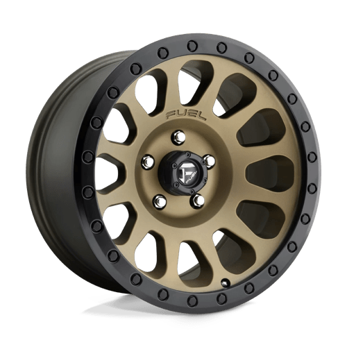 Fuel Offroad D600 VECTOR Matte Bronze Black Bead Ring 17x8.5 +7 6x139.7mm 108mm