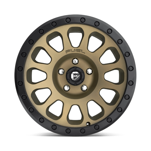 Fuel Offroad D600 VECTOR Matte Bronze Black Bead Ring 17x8.5 +20 5x120mm 65.1mm