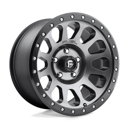 Fuel Offroad D601 VECTOR Matte Gunmetal Black Bead Ring 20x10 -18 5x127mm 78.1mm