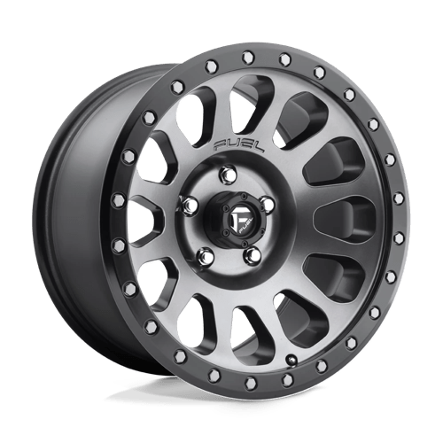 Fuel Offroad D601 VECTOR Matte Gunmetal Black Bead Ring 18x9 +1 5x150mm 110.1mm