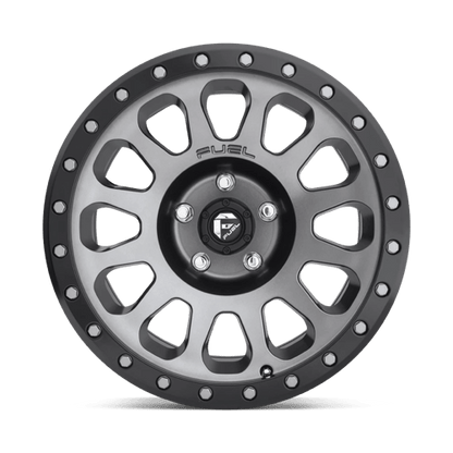 Fuel Offroad D601 VECTOR Matte Gunmetal Black Bead Ring 18x9 +1 6x139.7mm 108mm