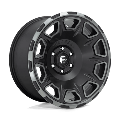 Fuel Offroad D686 VENGEANCE Matte Black Double Dark Tint 17x9 -12 6x139.7mm 106.1mm