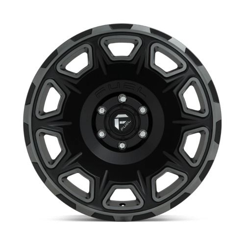 Fuel Offroad D686 VENGEANCE Matte Black Double Dark Tint 17x9 -12 6x139.7mm 106.1mm