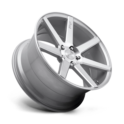 Niche M179 VERONA Gloss Silver Machined 20x10 +40 5x120mm 72.6mm