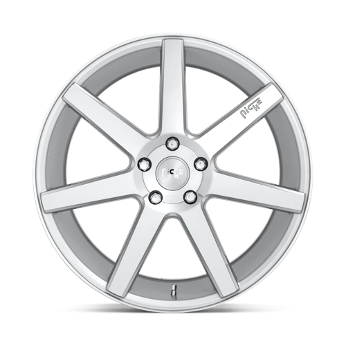 Niche M179 VERONA Gloss Silver Machined 20x10 +40 5x114.3mm 72.6mm