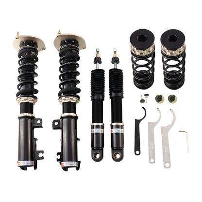 BC Racing BR Series coilovers on white background