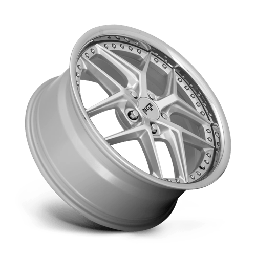 Niche M225 VICE Matte Silver 20x10.5 +40 5x112mm 66.6mm