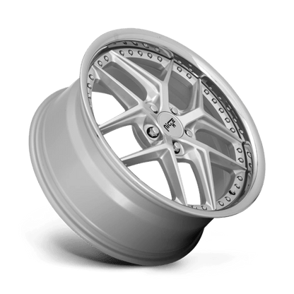 Niche M225 VICE Matte Silver 20x10.5 +40 5x112mm 66.6mm