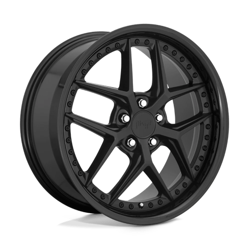 Niche M226 VICE Gloss Black Matte Black 19x8.5 +35 5x114.3mm 72.6mm