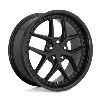 Niche M226 VICE Gloss Black Matte Black 20x9 +38 5x112mm 66.6mm