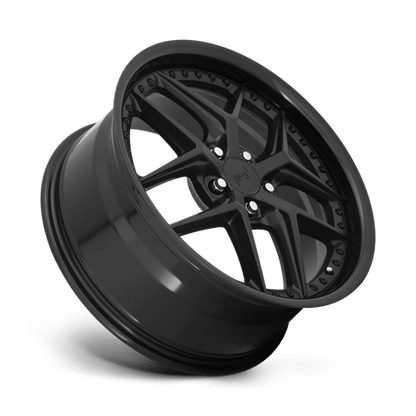 Niche M226 VICE Gloss Black Matte Black 20x9 +35 5x120mm 72.6mm