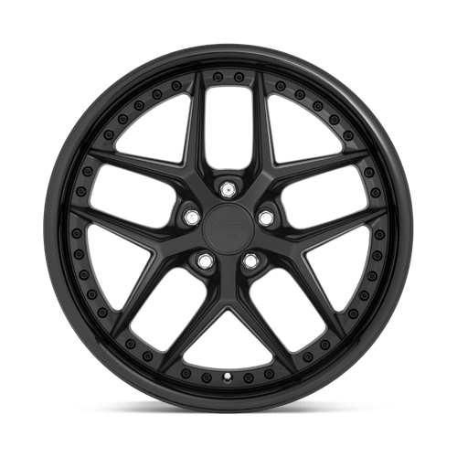Niche M226 VICE Gloss Black Matte Black 19x8.5 +35 5x114.3mm 72.6mm