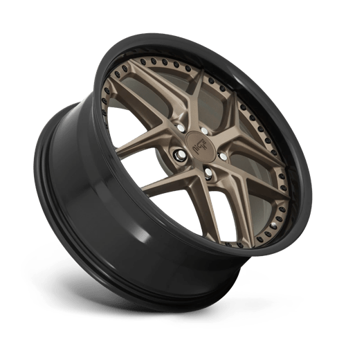 Niche M227 VICE Matte Bronze Black Bead Ring 20x10.5 +20 5x115mm 71.5mm