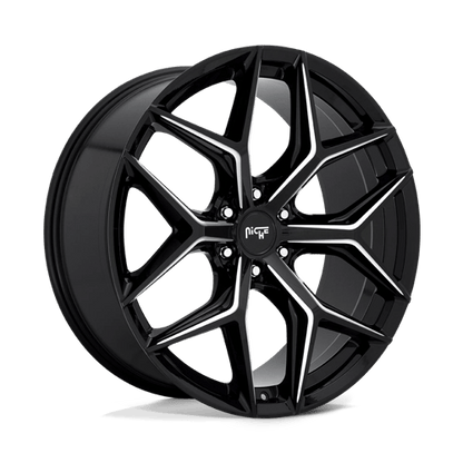 Niche M232 VICE SUV Gloss Black Milled 24x10 +30 6x139.7mm 106.1mm
