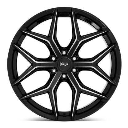Niche M232 VICE SUV Gloss Black Milled 24x10 +30 6x135mm 87.1mm