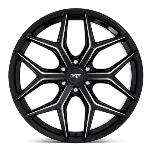 Niche M232 VICE SUV Gloss Black Milled 24x10 +30 6x139.7mm 106.1mm
