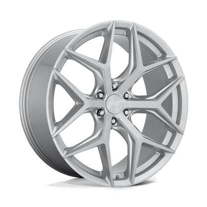 Niche M233 VICE SUV Gloss Silver Brushed 24x10 +30 6x135mm 87.1mm