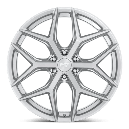 Niche M233 VICE SUV Gloss Silver Brushed 24x10 +30 6x135mm 87.1mm