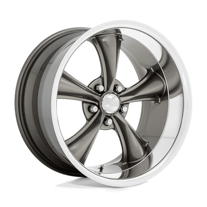 American Racing VN338 BOSS TT Graphite W/ Diamond Cut Lip 20x10 +35 5x114.3mm 72.6mm