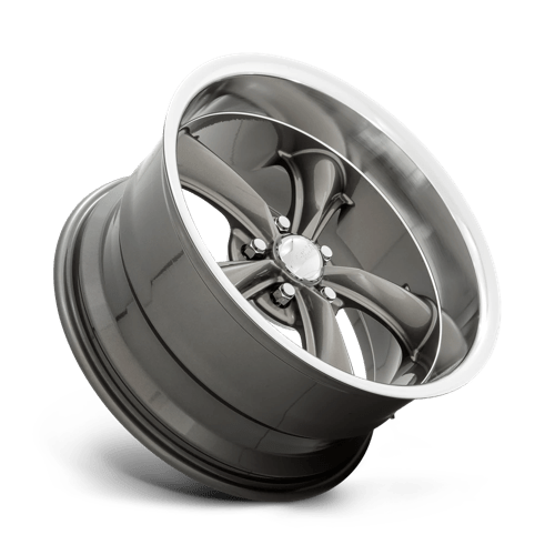 American Racing VN338 BOSS TT Graphite W/ Diamond Cut Lip 20x10 +35 5x114.3mm 72.6mm