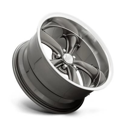 American Racing VN338 BOSS TT Graphite W/ Diamond Cut Lip 20x10 +35 5x114.3mm 72.6mm