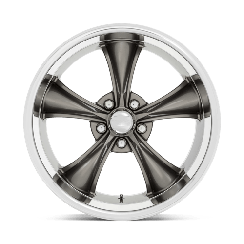 American Racing VN338 BOSS TT Graphite W/ Diamond Cut Lip 20x8.5 +2 5x120.65mm 72.6mm