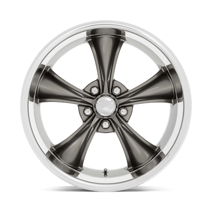 American Racing VN338 BOSS TT Graphite W/ Diamond Cut Lip 20x10 +35 5x114.3mm 72.6mm