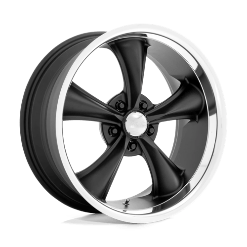 American Racing VN338 BOSS TT Textured Black Diamond Cut Lip 18x9.5 -4 5x114.3mm 72.6mm