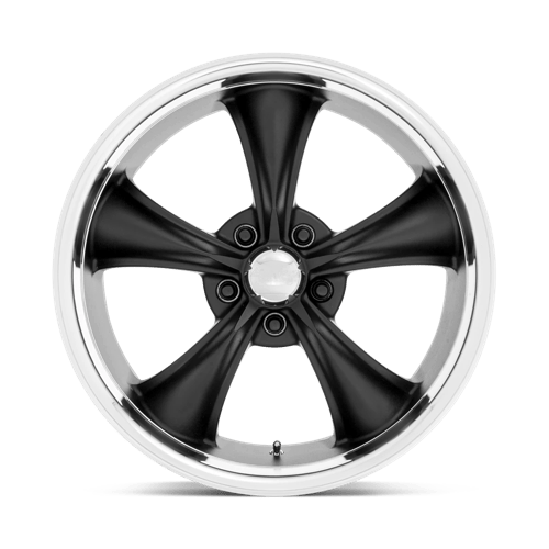 American Racing VN338 BOSS TT Textured Black Diamond Cut Lip 20x8.5 +2 5x114.3mm 72.6mm