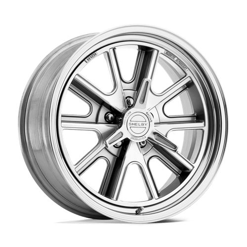 American Racing VN427 SHELBY COBRA Two-piece Polished 18x8 0 5x114.3mm 72.6mm