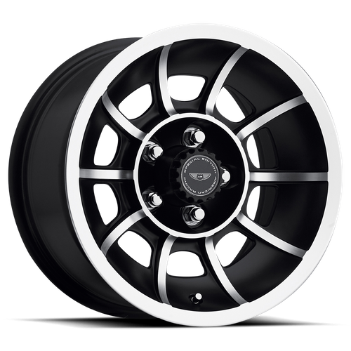 American Racing VN47 VECTOR Satin Black Machined 15x8.5 +6 5x114.3mm 86mm