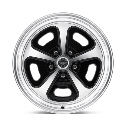 American Racing VN501 500 MONO CAST Gloss Black Machined 17x9 0 5x114.3mm 72.6mm
