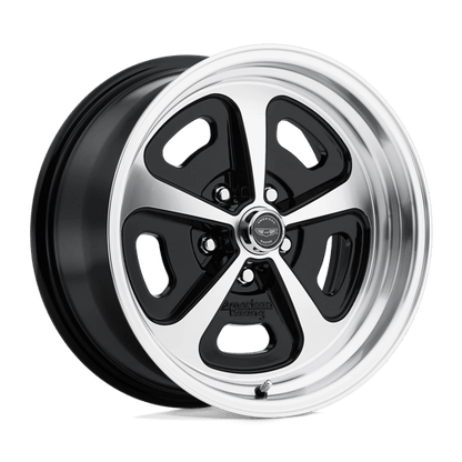 American Racing VN501 500 MONO CAST Gloss Black Machined 17x9 0 5x120.65mm 72.6mm