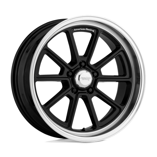 American Racing VN510 DRAFT Gloss Black W/ Diamond Cut Lip 18x10 0 5x127mm 78.1mm