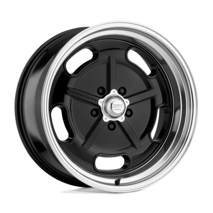 American Racing VN511 SALT FLAT Gloss Black W/ Diamond Cut Lip 22x10.5 0 5x114.3mm 72.6mm