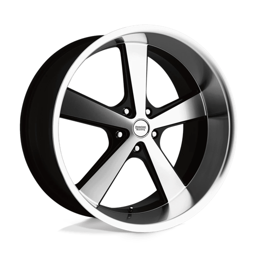 American Racing VN701 NOVA Gloss Black Machined 22x9 +15 5x127mm 78.1mm