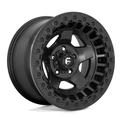 Fuel Offroad D118 WARP BEADLOCK Matte Black 17x9 -15 6x139.7mm 106.1mm