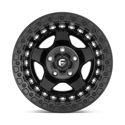 Fuel Offroad D118 WARP BEADLOCK Matte Black 17x9 -15 6x139.7mm 106.1mm
