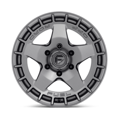 Fuel Offroad D734 WARP Matte Gunmetal 20x9 +1 5x127mm 71.5mm