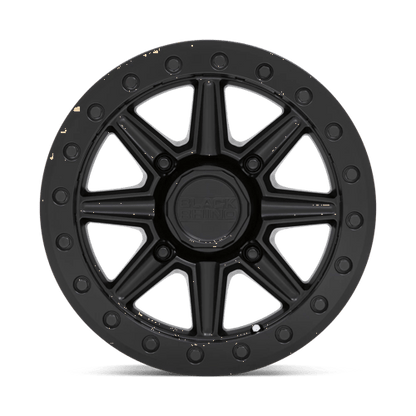 Black Rhino WEBB UTV BEADLOCK Matte Black 14x7 +51 4x137mm 106.1mm