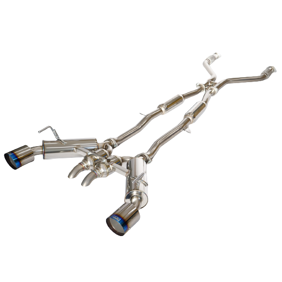 HKS Full Dual Muffler Catback Exhaust - Nissan 400Z