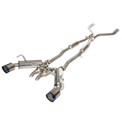 HKS Full Dual Muffler Catback Exhaust - Nissan 400Z