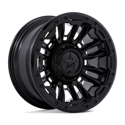 XD Series XD870 BOMBER Matte Black W/ G-blk Ring 20x10 -18 5x127|5x139.7mm 78.1mm