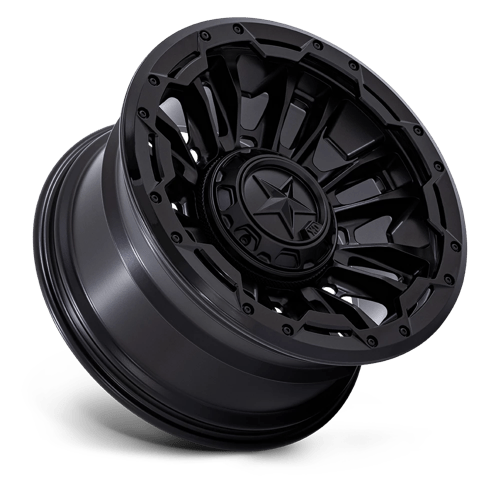 XD Series XD870 BOMBER Matte Black W/ G-blk Ring 20x9 +1 6x120|6x139.7mm 78.1mm