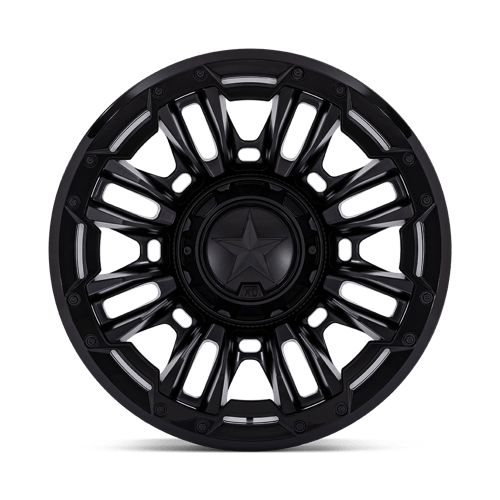 XD Series XD870 BOMBER Matte Black W/ G-blk Ring 20x9 +20 6x114.3|6x139.7mm 78.1mm