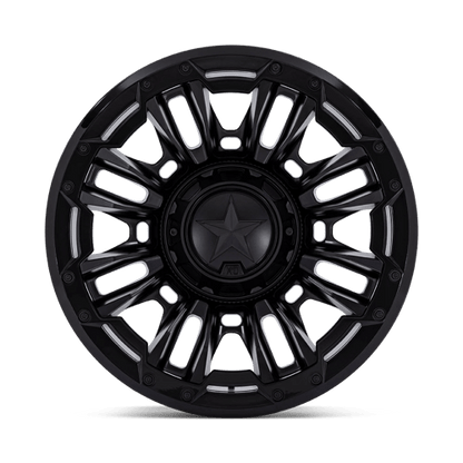 XD Series XD870 BOMBER Matte Black W/ G-blk Ring 20x10 -18 Custom 78.1mm