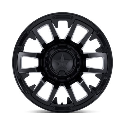 XD Series XD872 COLOSSUS Matte Black 20x9 +1 8x180mm 124.2mm